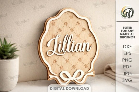 Create Stunning Custom Decor with a Personalized Name Plaque Laser Cut