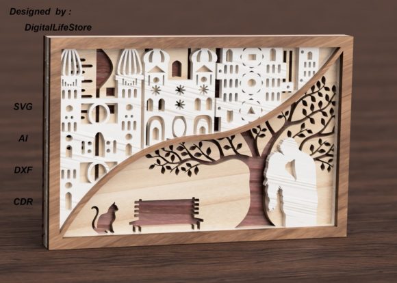 Multilayered Love and City Cut Files: A Design Deep Dive