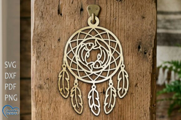 Pisces DreamCatcher Laser Cut: A Versatile Design Asset